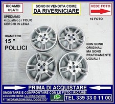 CERCHIO CERCHI IN LEGA 4 x 98